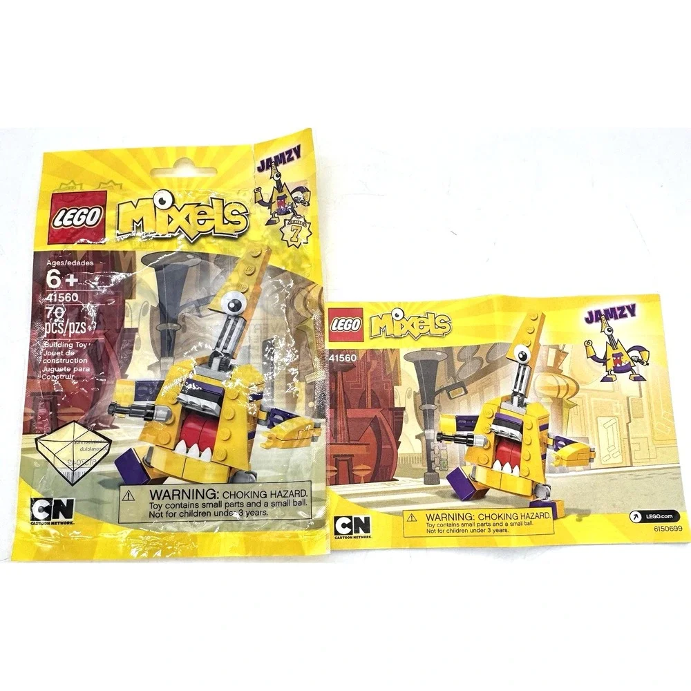 LEGO Mixels Jamzy 41560 Tapsy 41561 Trumpsy 41562 Mixies Series 7 Set Complete